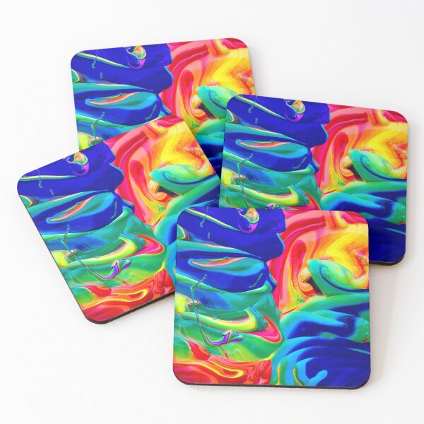 Item preview, Multiple colors abstract patterns mask designed and sold by KGN  CREATIVITY.