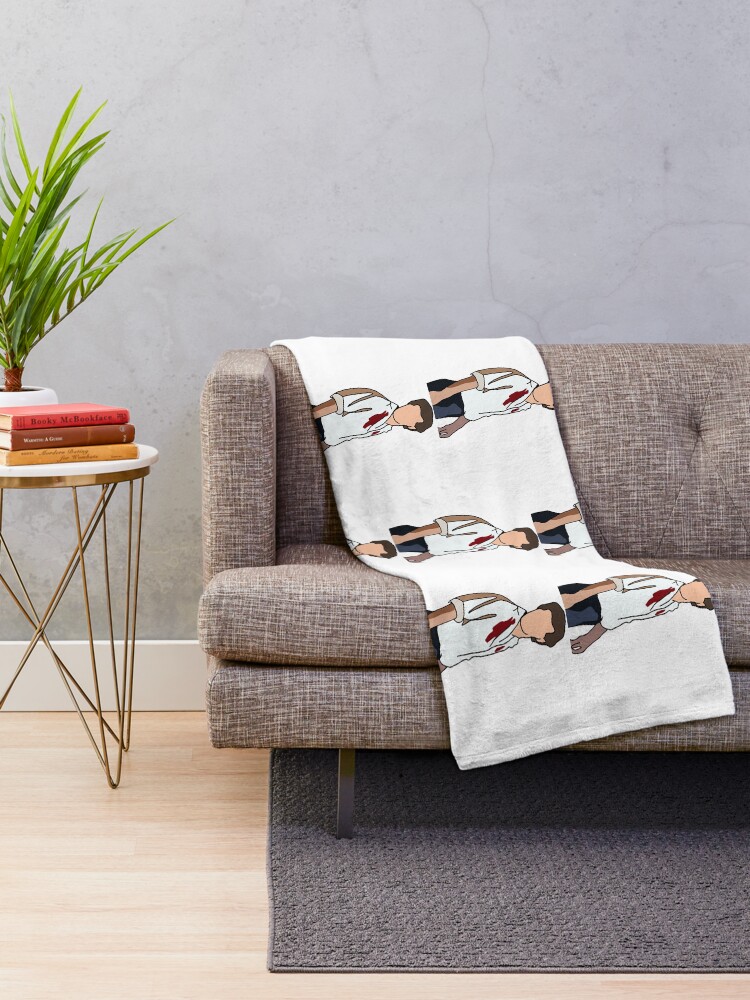 "Stefan Salvatore ( TVD ) Sticker 2" Throw Blanket for Sale by