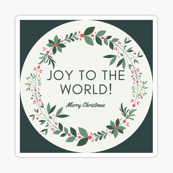 Item preview, Joy to the World designed and sold by Caley Hinkle.