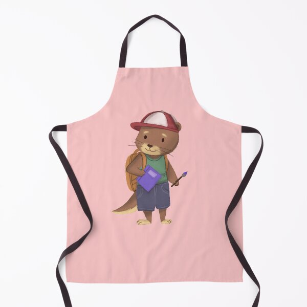Item preview, Cute Back to School Weasel Character designed and sold by TheNewAntique.