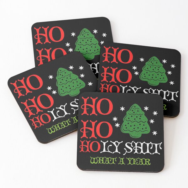 Item preview,  Ho Ho Holy Shit What A Year Posters Funny Christmas Gift 2020  designed and sold by BadrLuke01.