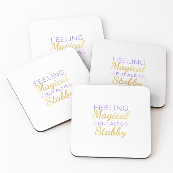 Item preview, Feeling Magical But Also Stabby designed and sold by ClaudiaGrosso.