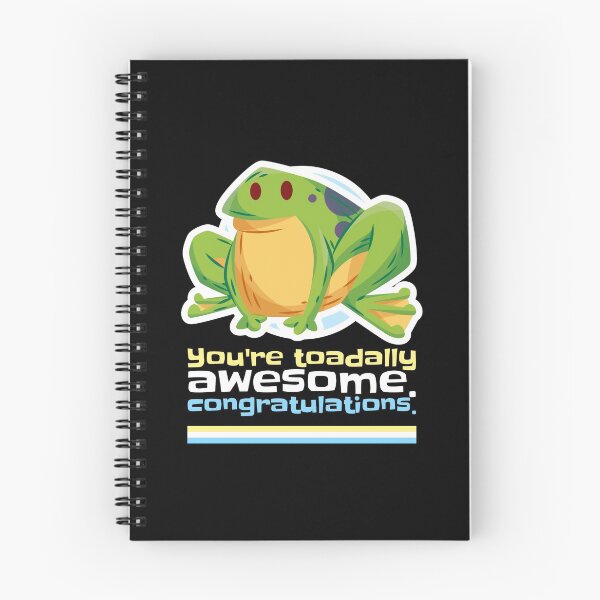 Item preview, You're toadally awesome! Pun designed and sold by CocoAndMore.