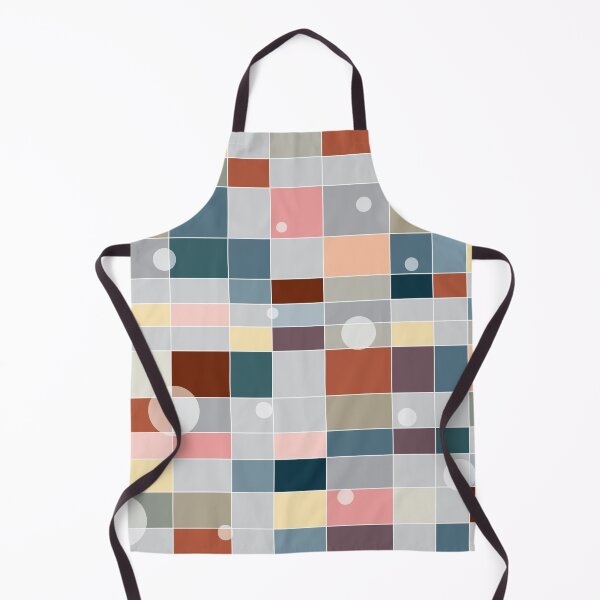 Item preview, mosaic muted with circles designed and sold by Meg M Studio.