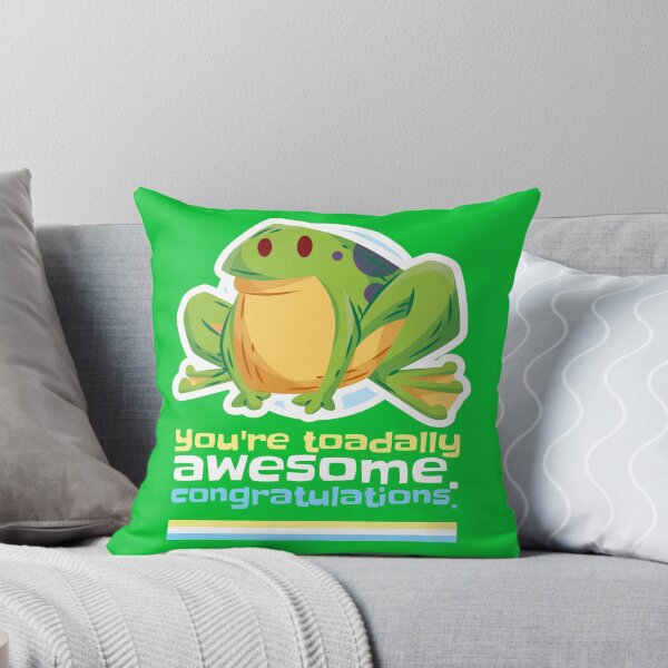 Item preview, You're toadally awesome! Pun designed and sold by CocoAndMore.
