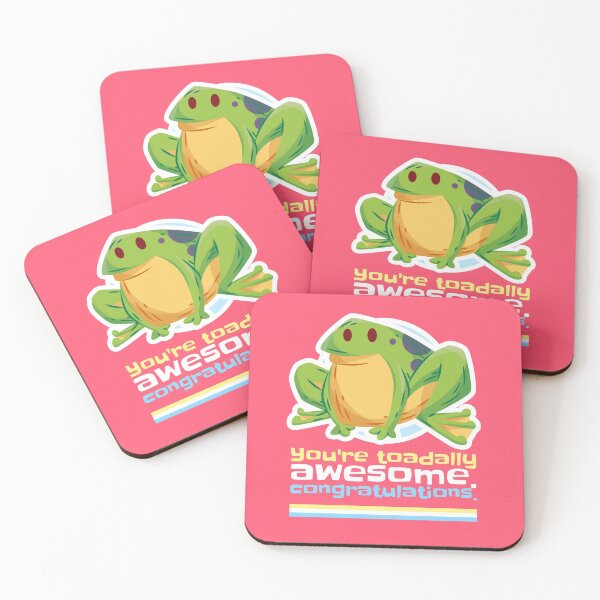 Item preview, You're toadally awesome! Pun designed and sold by CocoAndMore.