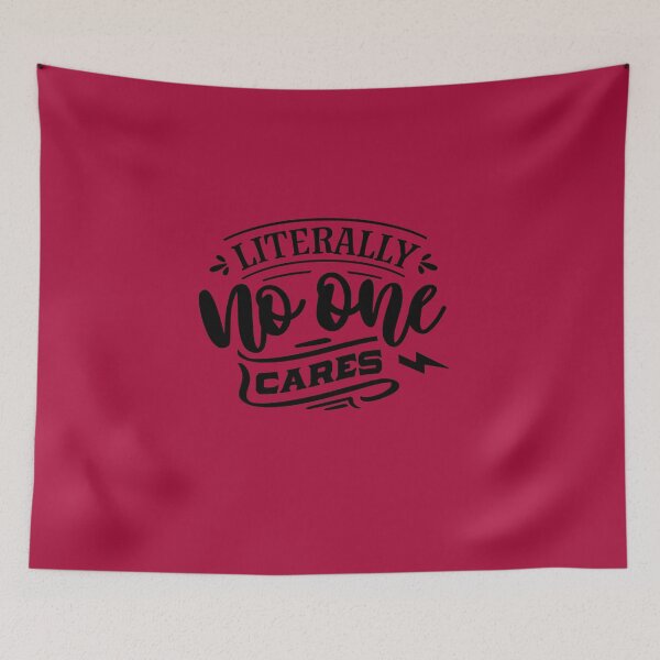 Item preview, Literally no one cares designed and sold by yassiny.