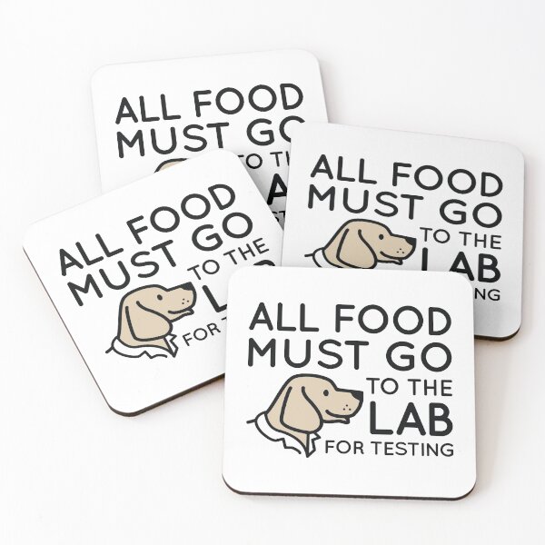 Item preview, All Food Must Go To The Lab For Testing designed and sold by cherrific.