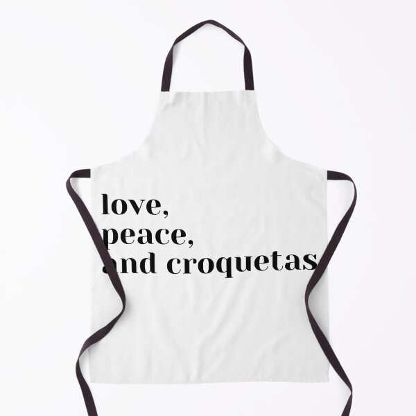 Item preview, Love Peace and Croquetas designed and sold by Cubiches.