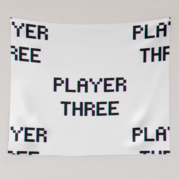 Item preview, Player Three | Gaming designed and sold by itsokaybyme.