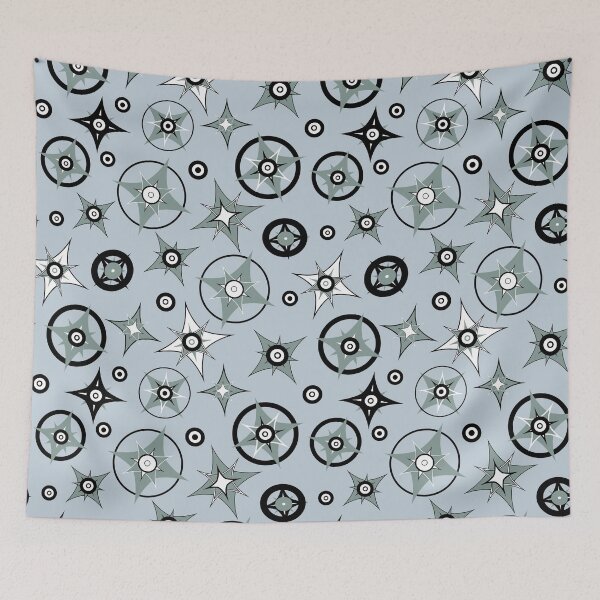 Item preview, Compass Rose on Gray designed and sold by Meg M Studio.