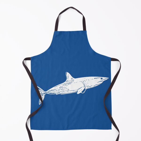 Item preview, Mako Shark White Print designed and sold by designsasstultd.