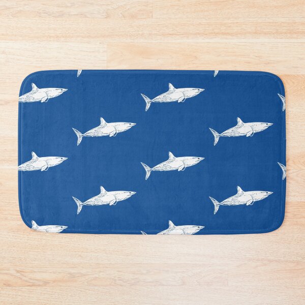 Item preview, Mako Shark White Print designed and sold by designsasstultd.