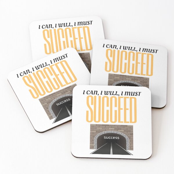 Item preview, I CAN, I WILL, I MUST SUCCEED designed and sold by Trendi61.