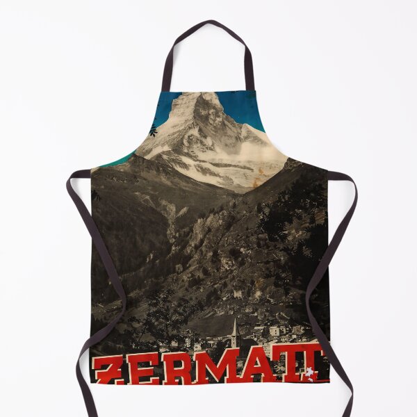 Item preview, retro classic Zermatt poster designed and sold by CorasPosters.