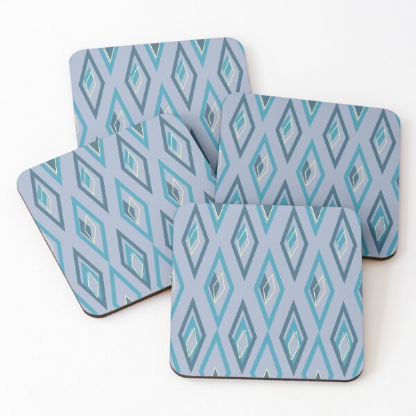 Item preview, Blue Lagoon diamond argyla designed and sold by Meg M Studio.