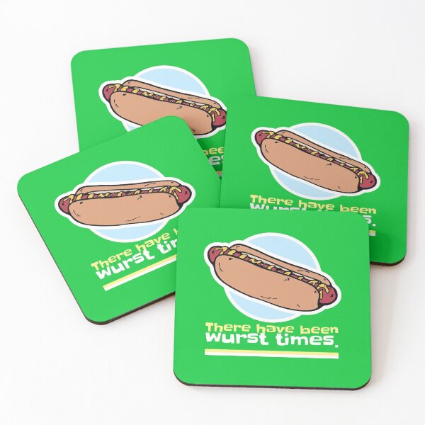 Item preview, There have been wurst times. Pun designed and sold by CocoAndMore.