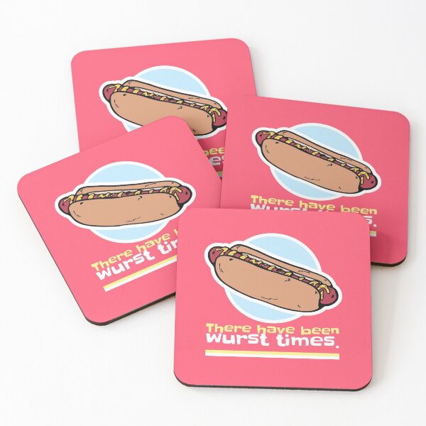 Item preview, There have been wurst times. Pun designed and sold by CocoAndMore.