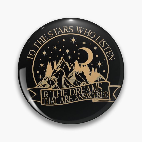 Item preview, To the stars who listen and the dreams that are answered, Rhysand quote  designed and sold by CrescntDesigns.