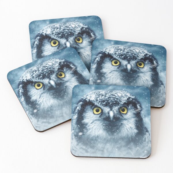 Item preview, Snow owl designed and sold by All-for-All.