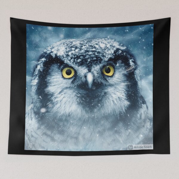 Item preview, Snow owl designed and sold by All-for-All.