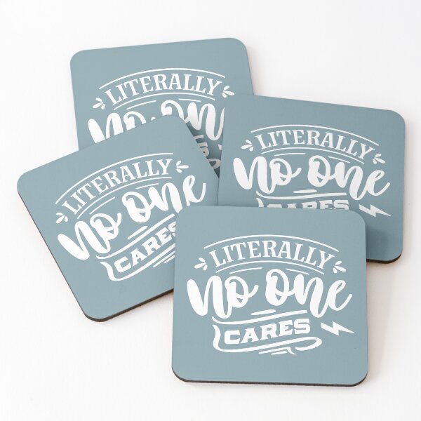 Item preview, Literally no one cares designed and sold by yassiny.