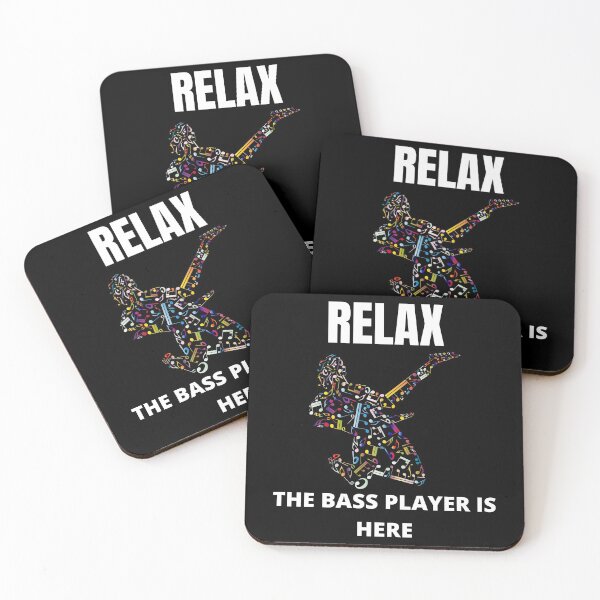 Item preview, Relax The Bass Player Is Here designed and sold by Macka137.