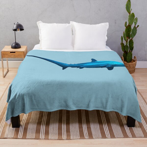 Item preview, Thesher Shark Color Print designed and sold by designsasstultd.