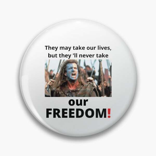 Item preview, They may take our lives, but they 'll never take our Freedom designed and sold by SunQuestDD.