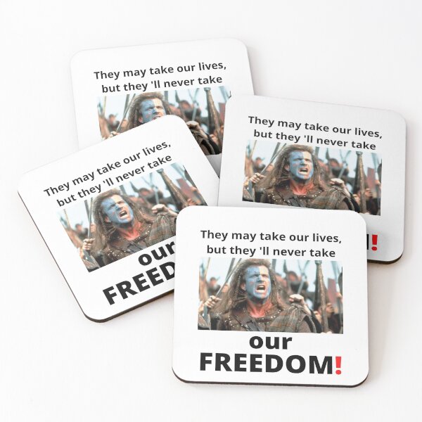 Item preview, They may take our lives, but they 'll never take our Freedom designed and sold by SunQuestDD.