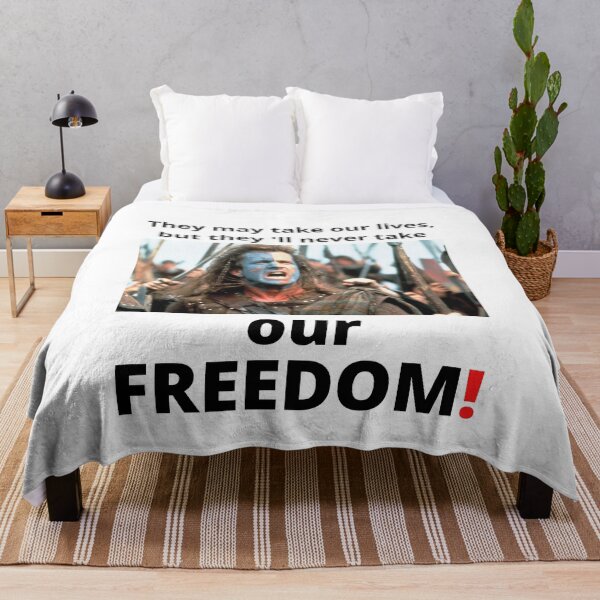 Item preview, They may take our lives, but they 'll never take our Freedom designed and sold by SunQuestDD.
