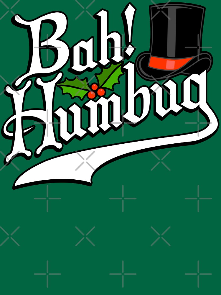 Discover Bah Humbug! Funny Christmas Scrooge Graphic Classic T-Shirt