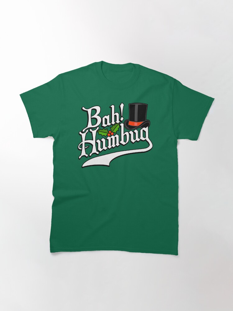 Disover Bah Humbug! Funny Christmas Scrooge Graphic Classic T-Shirt