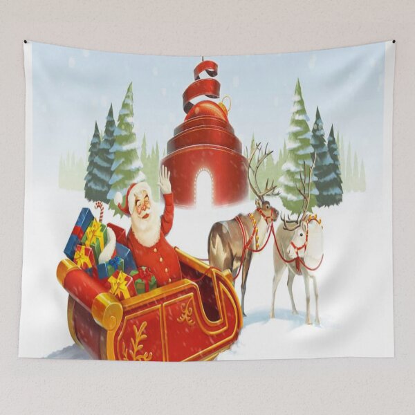 Item preview, santa clause artwork designed and sold by BLDAIRSH.