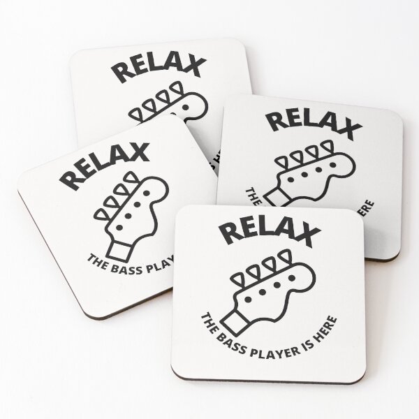 Item preview, Relax The Bass Player Is Here designed and sold by Macka137.