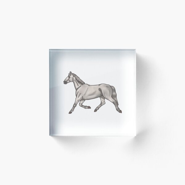 Item preview, Grey Thoroughbred  designed and sold by StarlingEquine.