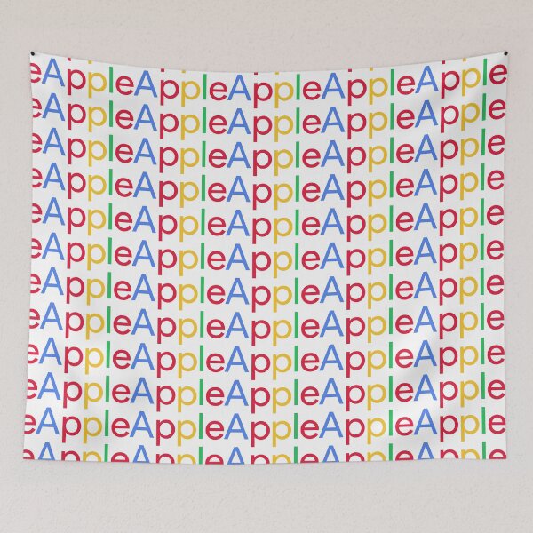 Item preview, apple logo in google font designed and sold by Asyush.