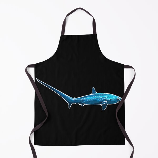 Item preview, Thesher Shark White Alternate Print designed and sold by designsasstultd.