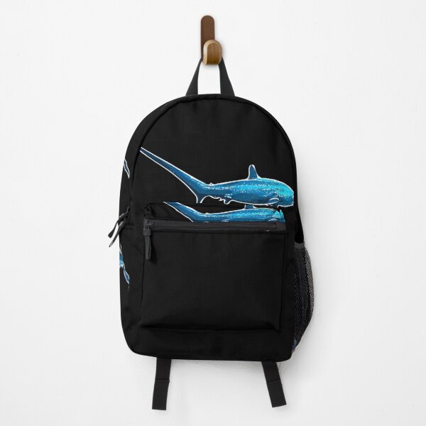 Item preview, Thesher Shark White Alternate Print designed and sold by designsasstultd.