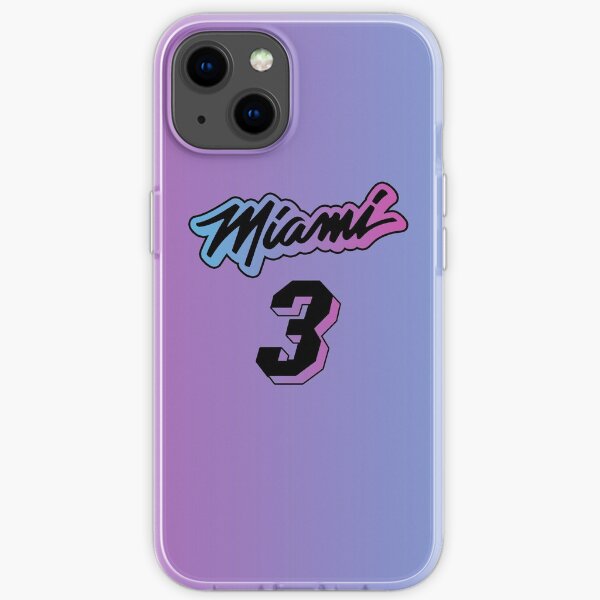 Dwyane Wade Miami Heat 2020-2021 Jersey Coque souple iPhone