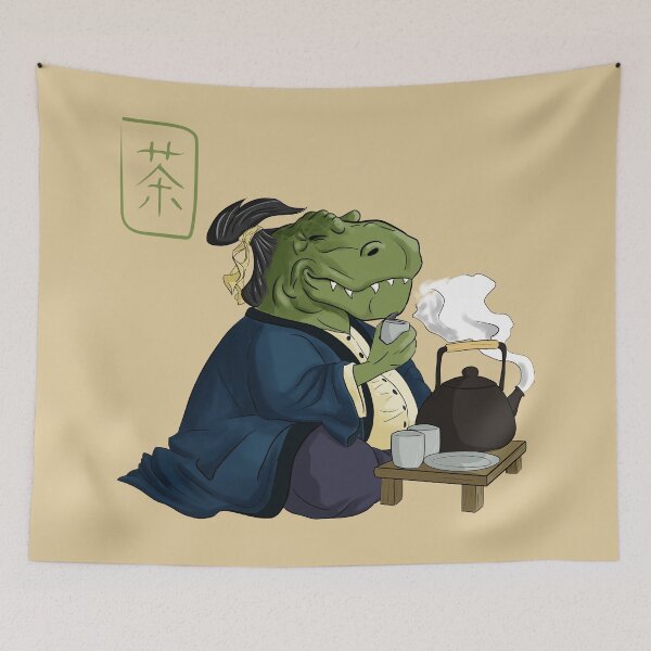 Item preview, Tea-Rex japanese samurai designed and sold by Shinchiller.