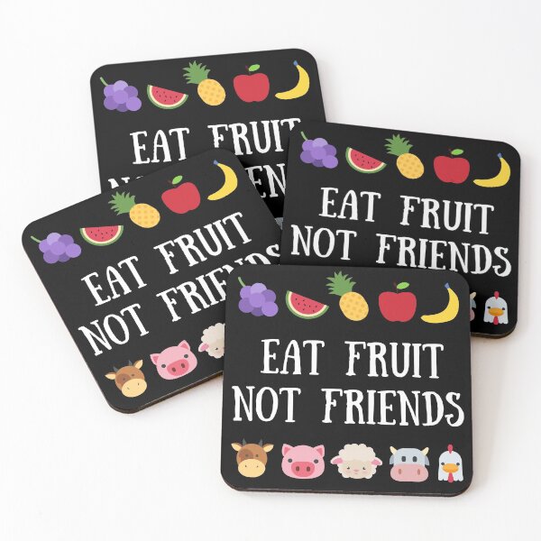 Item preview, Eat Fruit Not Friends designed and sold by Kindology.
