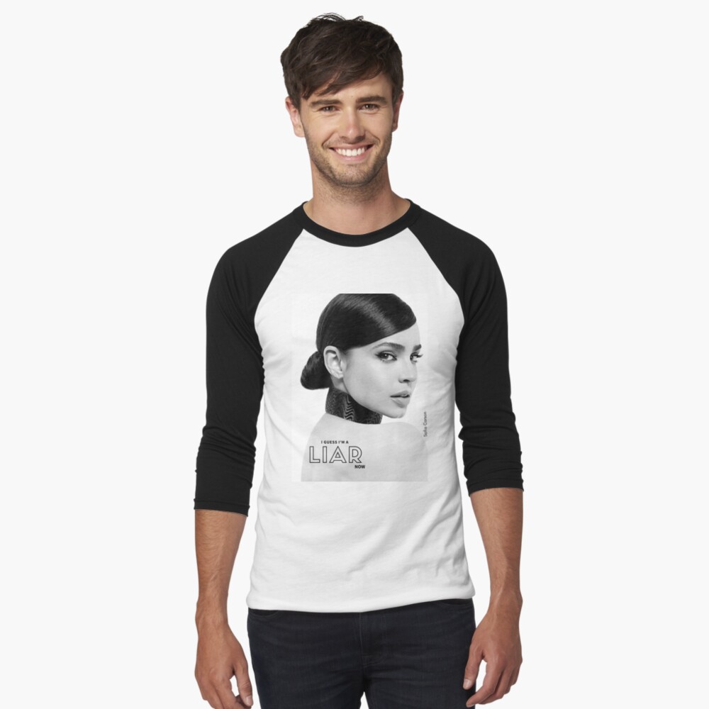 Vista previa del artículo con la obra «Camiseta ¾ estilo béisbol», diseñado y vendido por debnamcarson.