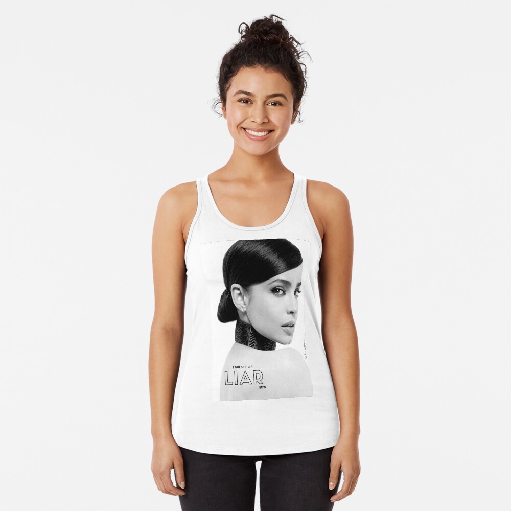 Vista previa del artículo con la obra «Camiseta con espalda nadadora», diseñado y vendido por debnamcarson.