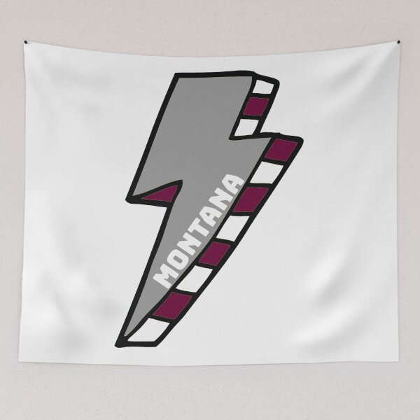 Item preview, University of Montana Lightning Bolt designed and sold by kkosmicki.