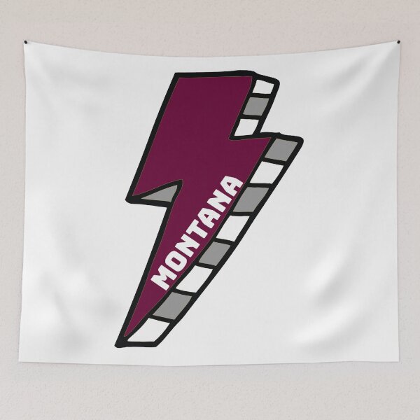 Item preview, University of Montana Lightning Bolt designed and sold by kkosmicki.