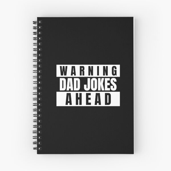 Artikelvorschau, Warning Dad Jokes Ahead entworfen und verkauft von HexandHumor.