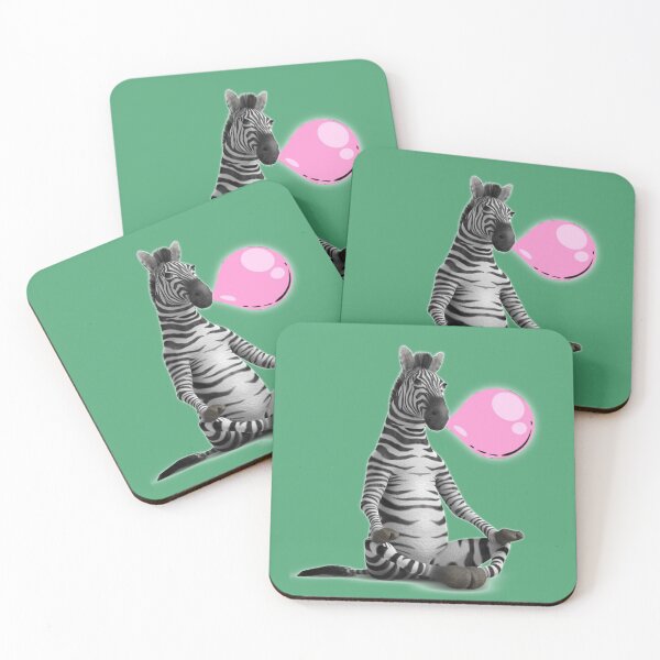 Item preview, zebra having bubble gum designed and sold by aruvanita.