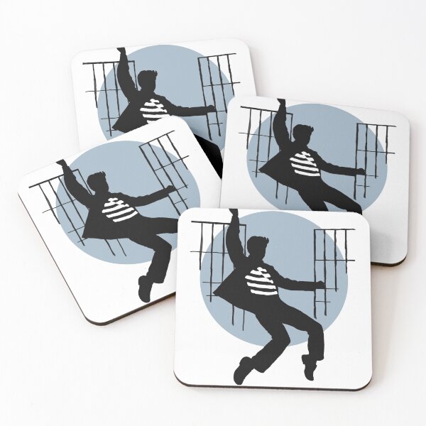 Item preview, Jailhouse Rock Elvis Presley Print designed and sold by indieologyshop.