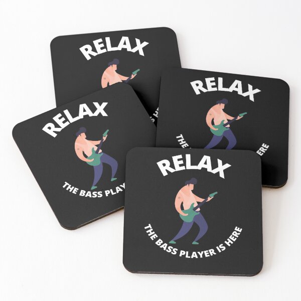 Item preview, Relax The Bass Player Is Here designed and sold by Macka137.